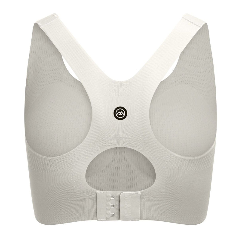 Active Flow White Sports Bra