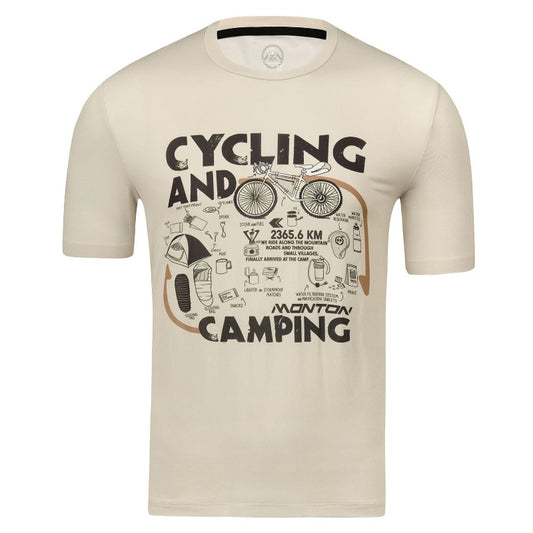 CAMPING KHAKI T SHIRT