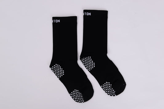BLACK KNIT SOCKS