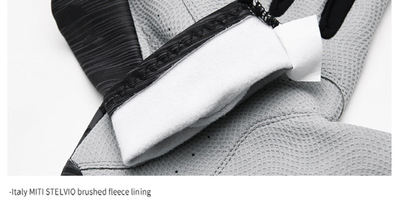 LENSO II FLEECE GLOVES BLUE