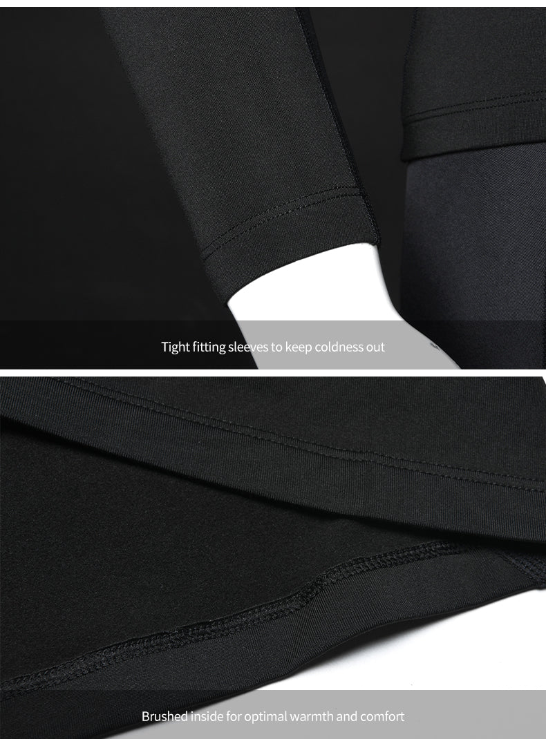 SUSONG LS FLEECE BASE LAYER BLACK