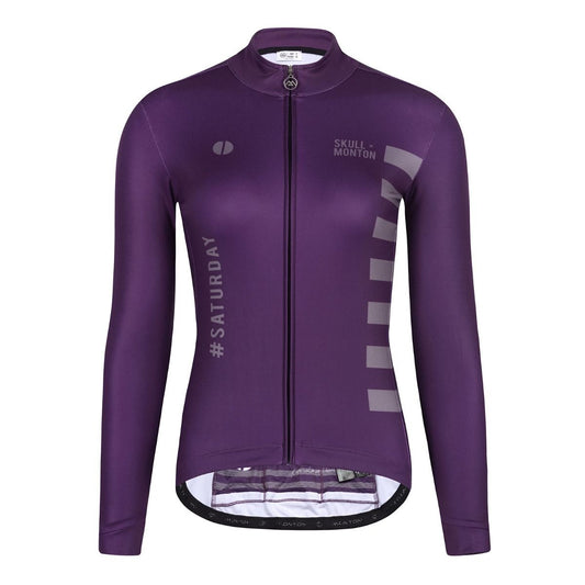 SATURDAY PURPLE LS FLEECE JERSEY WOMEN