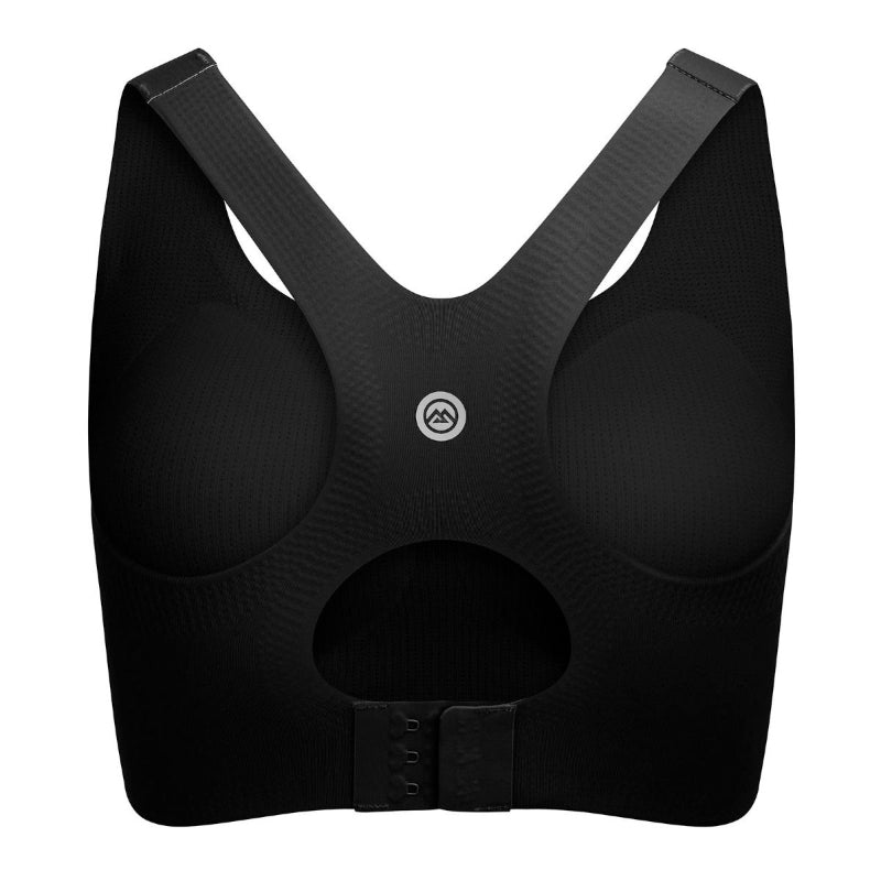 Active Flow Black Sports Bra