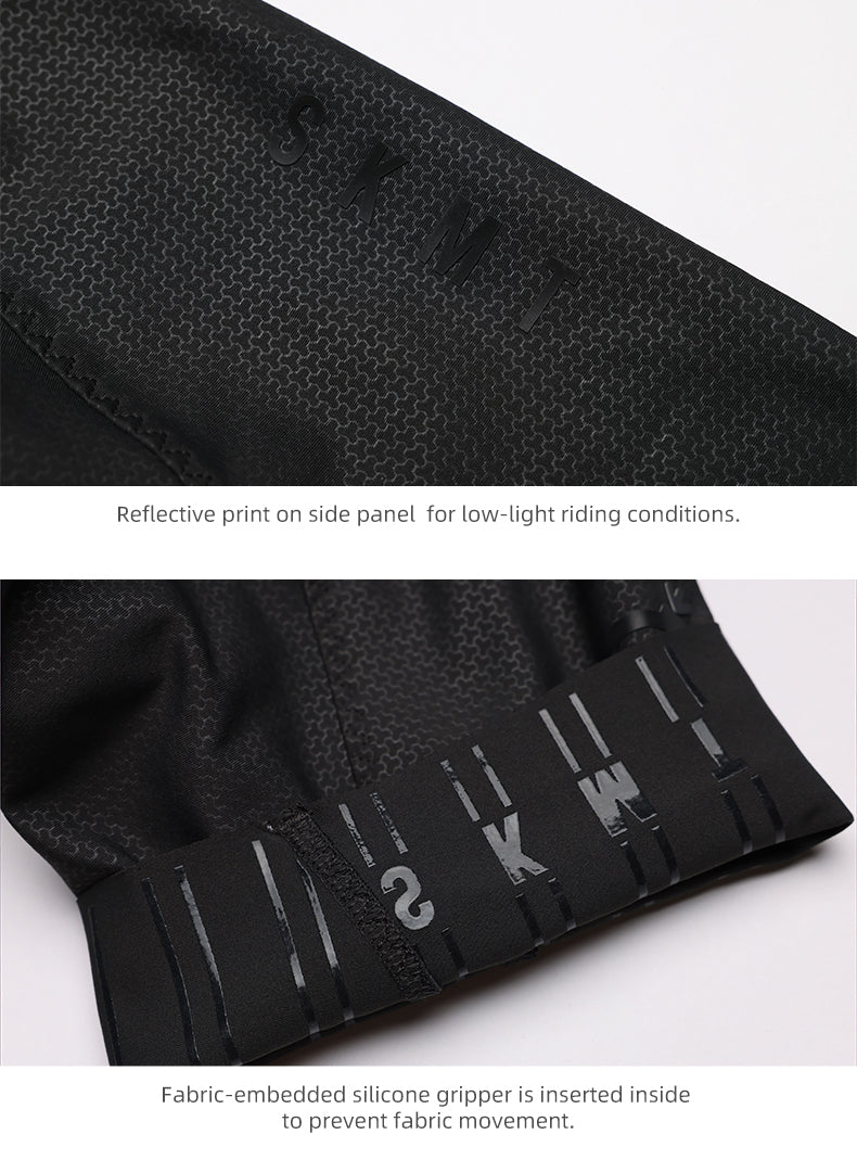 MINIMA Black/Gray Bib Shorts