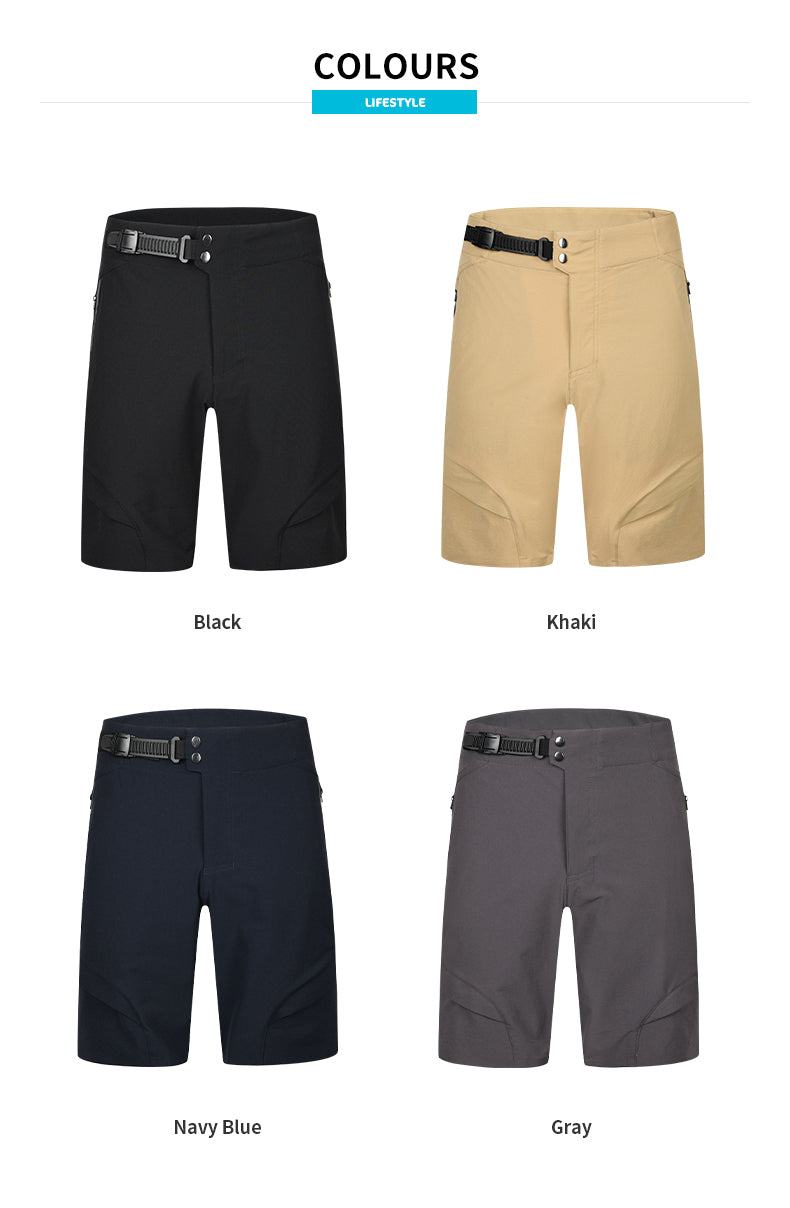 JANUN 11 BLACK MTB SHORTS