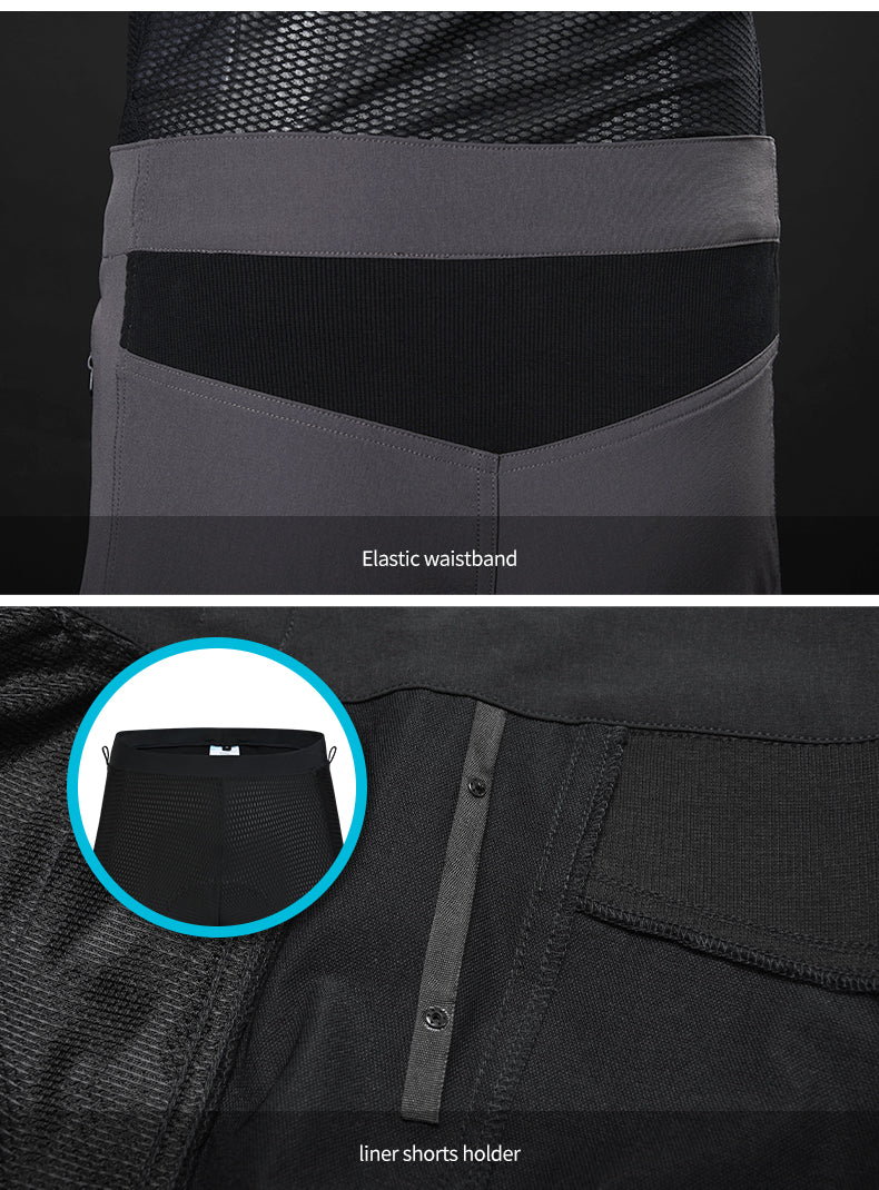 JANUN 11 BLACK MTB SHORTS