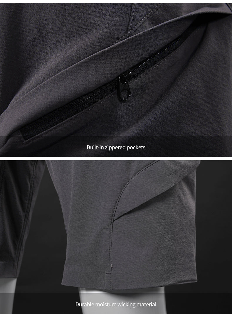 JANUN 11 BLACK MTB SHORTS