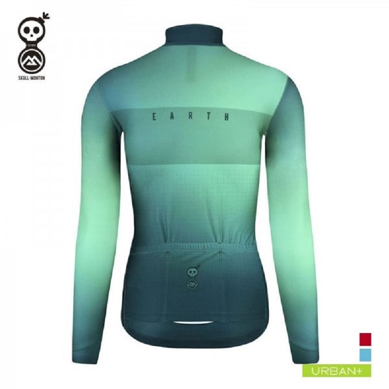 EARTH GREEN FLEECE JERSEY WOMEN