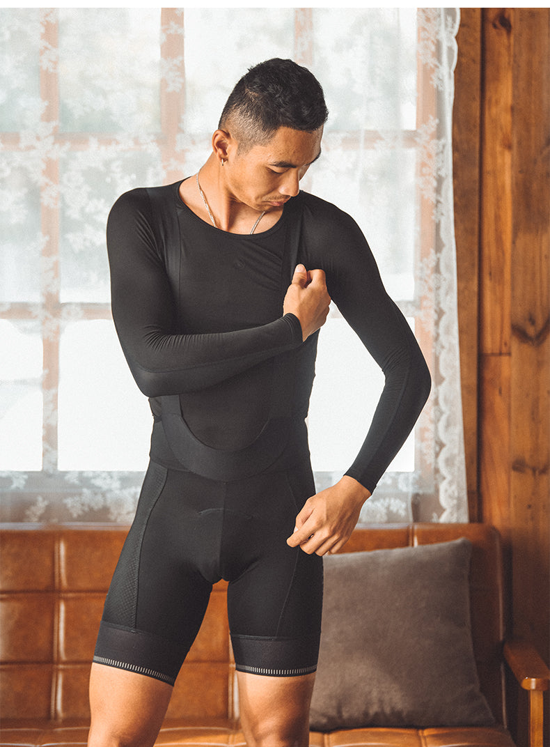 SUSONG LS FLEECE BASE LAYER BLACK