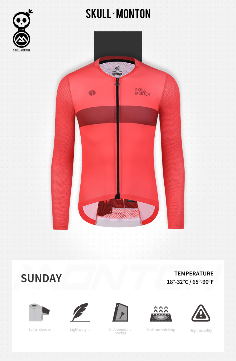 LS SUNDAY JERSEY RED